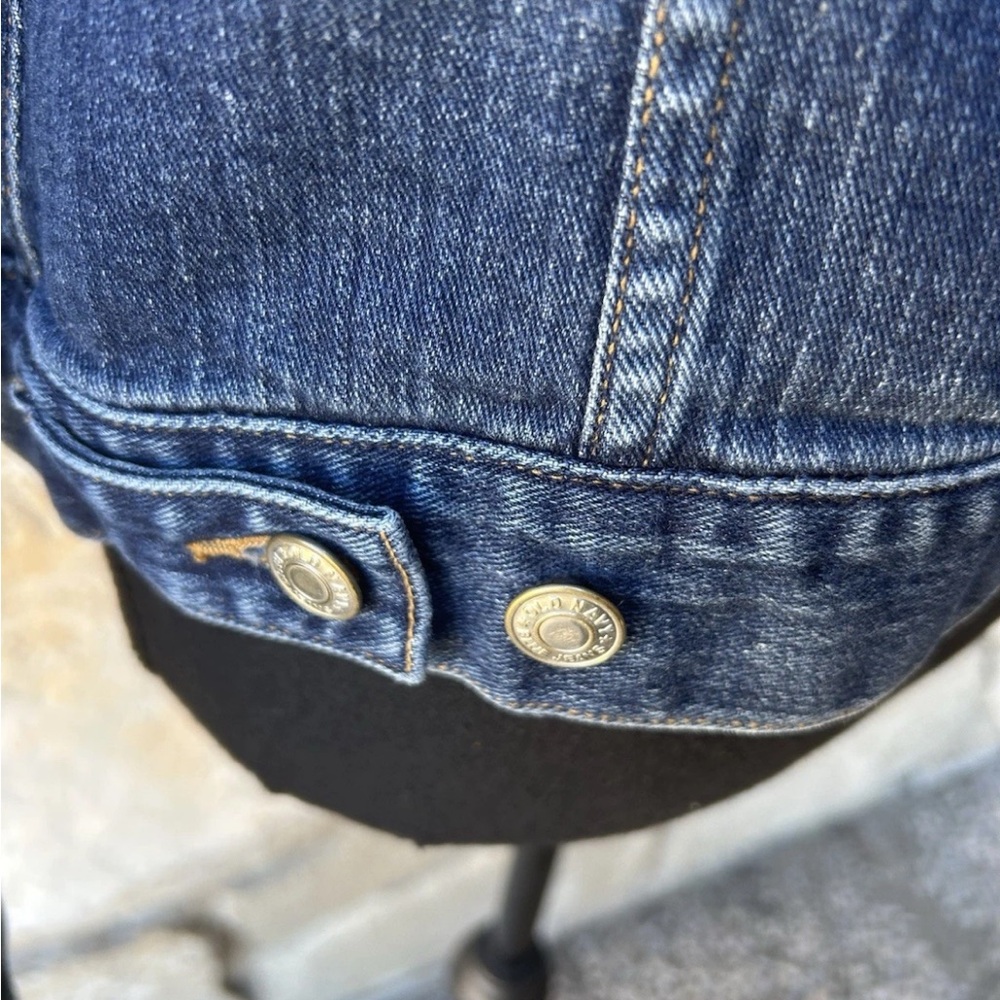 Old Navy Y2K Vintage Womens Denim‎ Jacket Size Medium Excellent Condition - Picture 4 of 9
